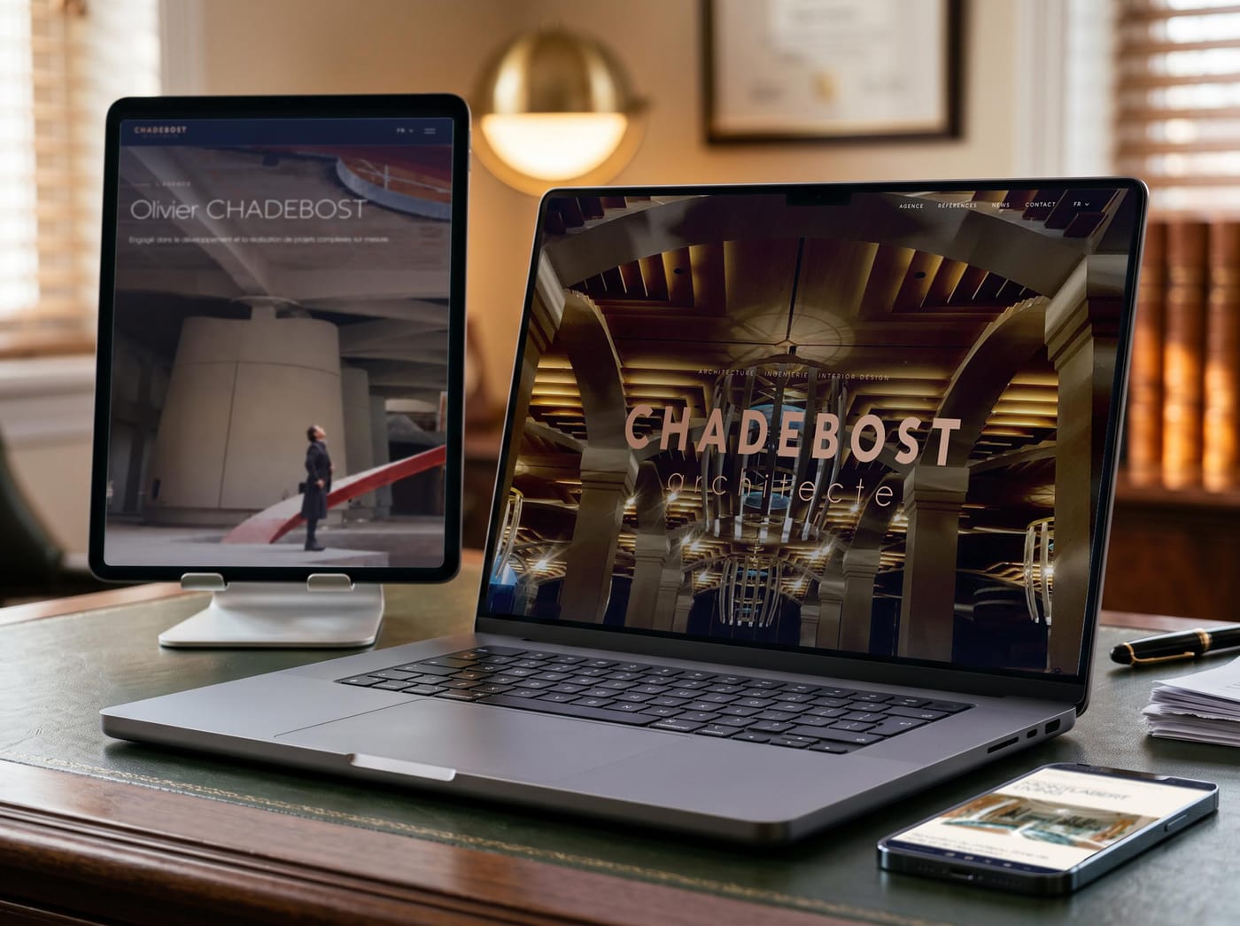 Site créé par Rhiino pour CHADEBOST CRÉATIONS